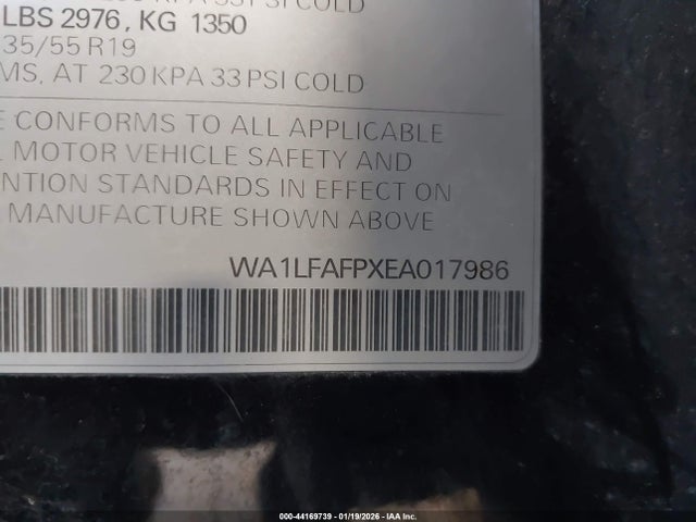 2014 AUDI Q5 WA1LFAFPXEA017986 Photo 8