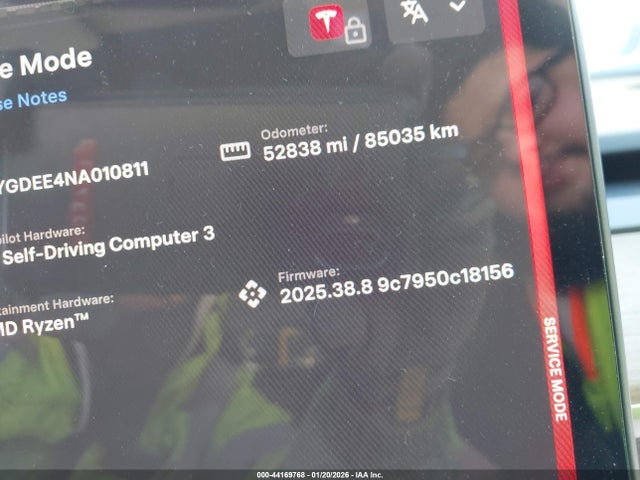 Продаж на аукціоні авто 2022 Tesla Model Y Long Range Dual Motor All-wheel Drive, vin: 7SAYGDEE4NA010811, номер лоту: 44169768
