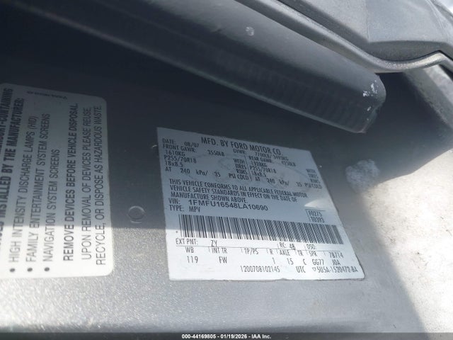 Aukcja sprzedaży 2008 Ford Expedition Xlt, vin: 1FMFU16548LA10690, numer aukcji: 44169805
