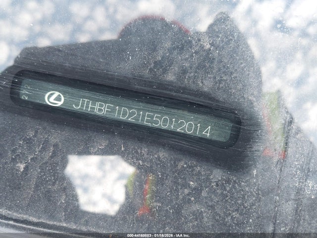44169883 :رقم المزاد ، JTHBF1D21E5012014 vin ، 2014 Lexus Is 250 مزاد بيع
