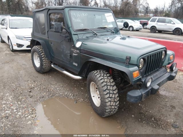 1999 JEEP WRANGLER 1J4FY19S9XP468625