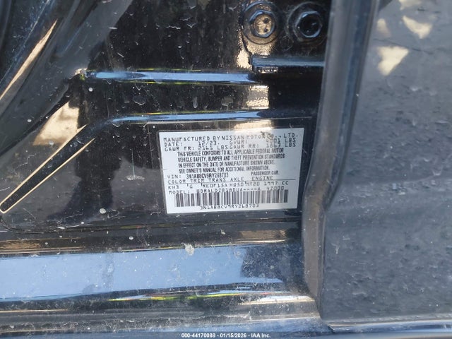 3N1AB8CV9RY268703 Nissan Sentra Sv Xtronic Cvt