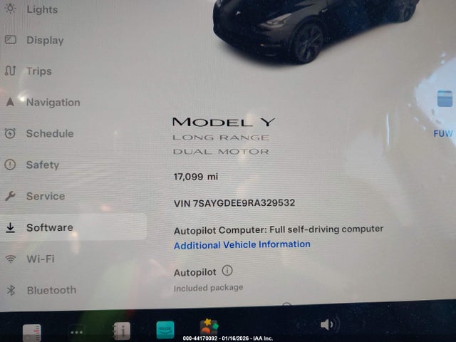 2024 TESLA MODEL Y 7SAYGDEE9RA329532 Photo 6
