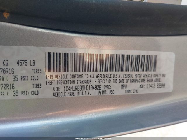 2017 JEEP PATRIOT 1C4NJRBB9HD194926 Photo 8