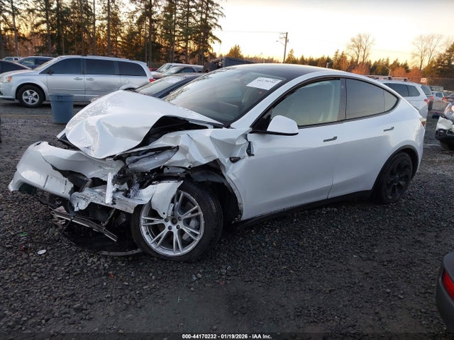 2021 TESLA MODEL Y 5YJYGDEEXMF095166 Photo 1