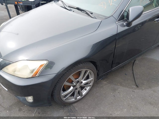 44170264 :رقم المزاد ، JTHBK262582076884 vin ، 2008 Lexus Is 250 مزاد بيع