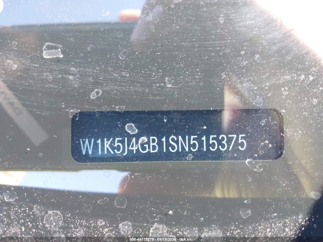 44170279 :رقم المزاد ، W1K5J4GB1SN515375 vin ، 2025 Mercedes-benz Cla 250 Coupe مزاد بيع