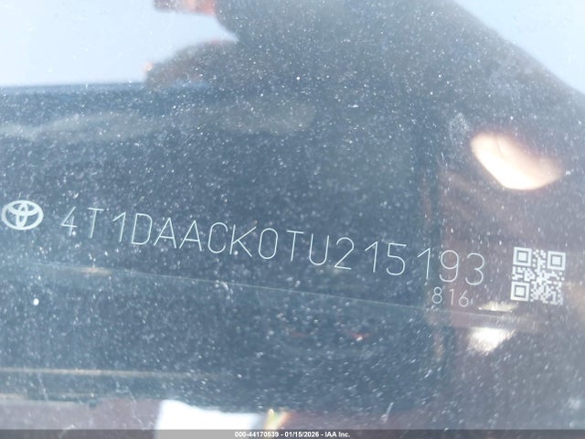 Toyota CAMRY SE 2026 4T1DAACK0TU215193 Image 9