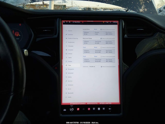 5YJSA1E21JF284831 Tesla MODEL S