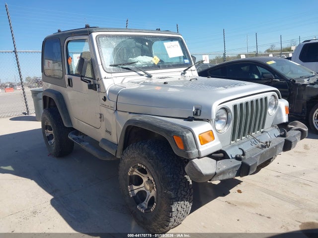 2002 JEEP WRANGLER 1J4FA39S92P751308