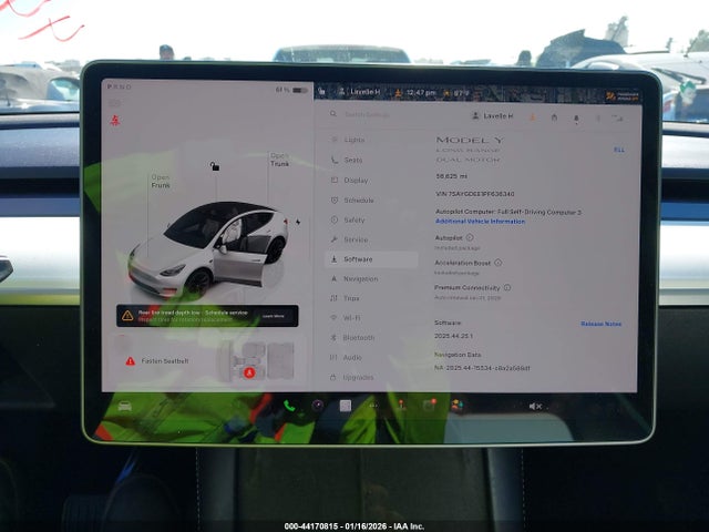 2023 TESLA MODEL Y 7SAYGDEE1PF636340 Photo 6