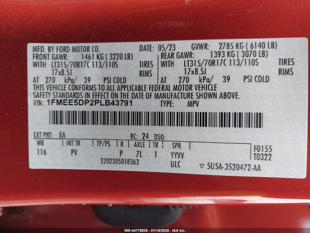 Ford Bronco Wildtrak 2023 1FMEE5DP2PLB43791 Image 9