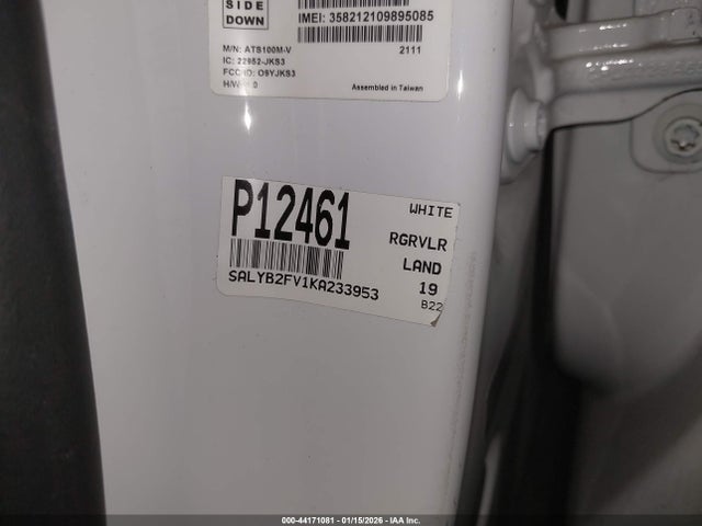 2019 LAND ROVER RANGE ROVER VELAR SALYB2FV1KA233953 Photo 8