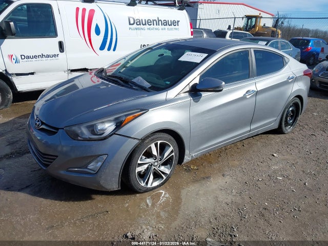 2015 Hyundai Elantra Limited მანქანა იყიდება აუქციონზე, vin: KMHDH4AE4FU377665, აუქციონის ნომერი: 44171124