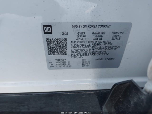 2024 BUICK ENVISTA KL47LBE27RB073387 Photo 8