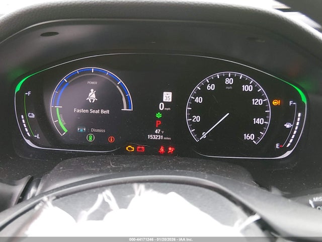 1HGCV3F49MA010537 Honda Accord Hybrid Ex