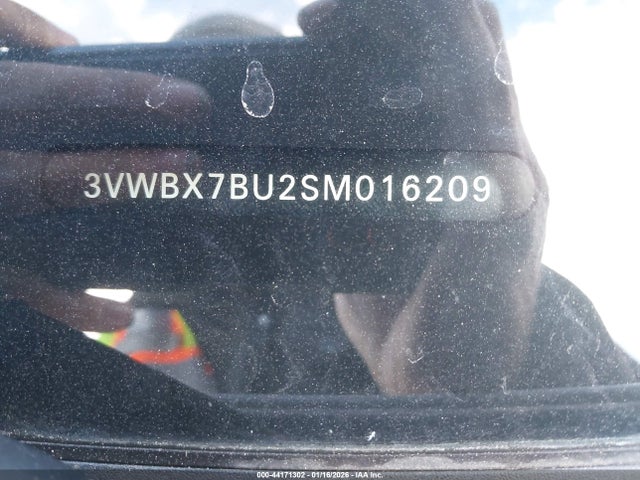 44171302 :رقم المزاد ، 3VWBX7BU2SM016209 vin ، 2025 Volkswagen Jetta 1.5t Sport مزاد بيع