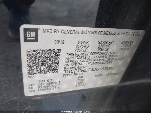 Chevrolet Silverado 1500 1lt 2018 3GCPCREC8JG507285 Image 29