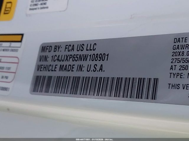 2022 JEEP WRANGLER 4XE 1C4JJXP65NW108901 Photo 8