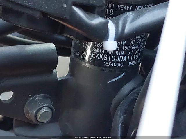Kawasaki EX400 2018 JKAEXKG10JDA11101 Image 10
