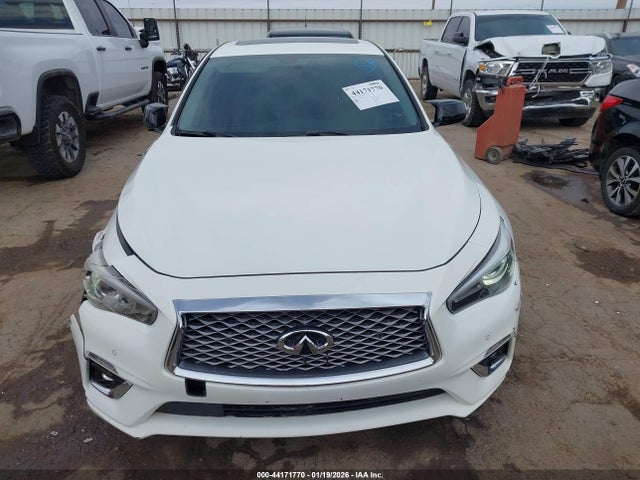 2021 Infiniti Q50 Luxe მანქანა იყიდება აუქციონზე, vin: JN1EV7BP4MM707453, აუქციონის ნომერი: 44171770