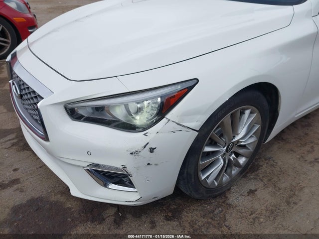 2021 Infiniti Q50 Luxe მანქანა იყიდება აუქციონზე, vin: JN1EV7BP4MM707453, აუქციონის ნომერი: 44171770