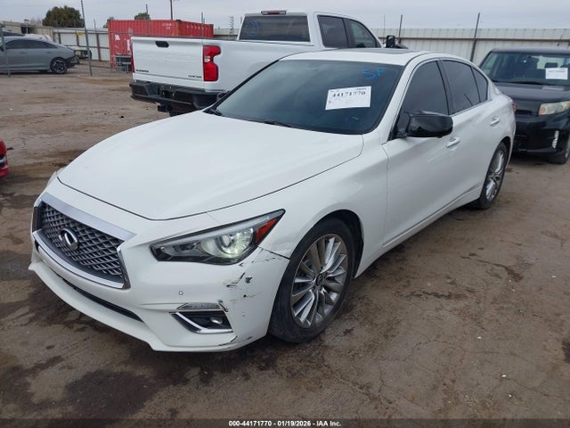 2021 Infiniti Q50 Luxe მანქანა იყიდება აუქციონზე, vin: JN1EV7BP4MM707453, აუქციონის ნომერი: 44171770