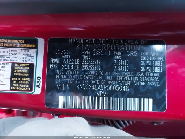 2023 KIA EV6 KNDC34LA9P5605048 Photo 8