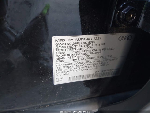2024 AUDI Q7 WA1LCBF70RD010287 Photo 8