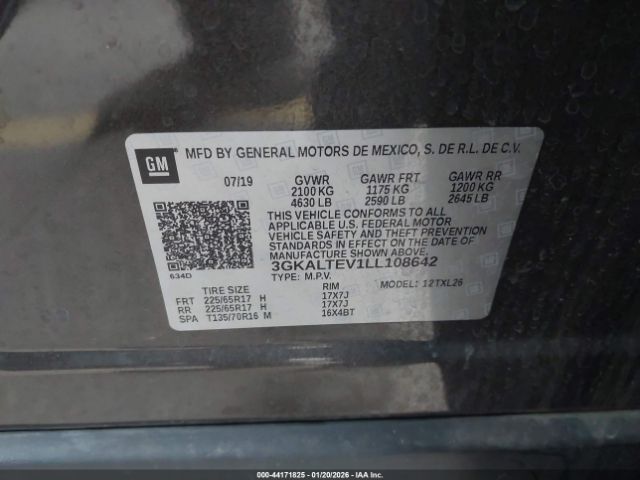 2020 GMC TERRAIN 3GKALTEV1LL108642 Photo 8