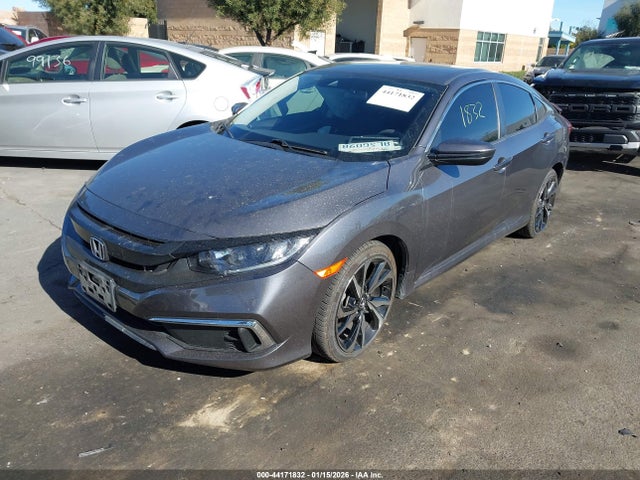 Honda Civic Lx 2019 2HGFC2F68KH588416 Image 2