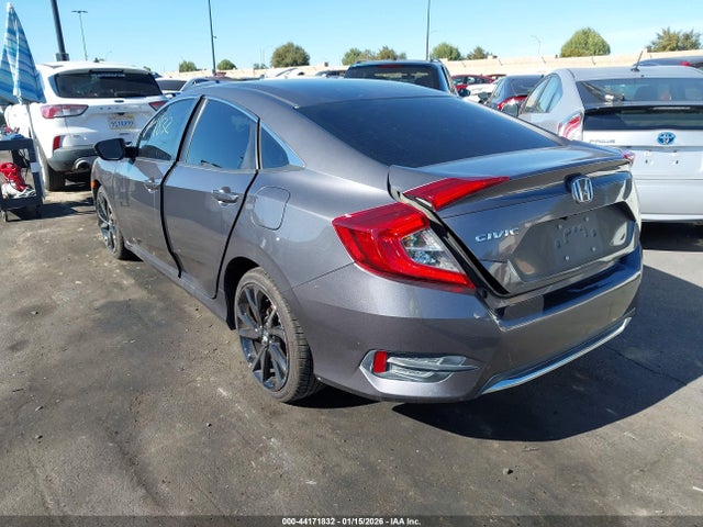 Honda Civic Lx 2019 2HGFC2F68KH588416 Image 3