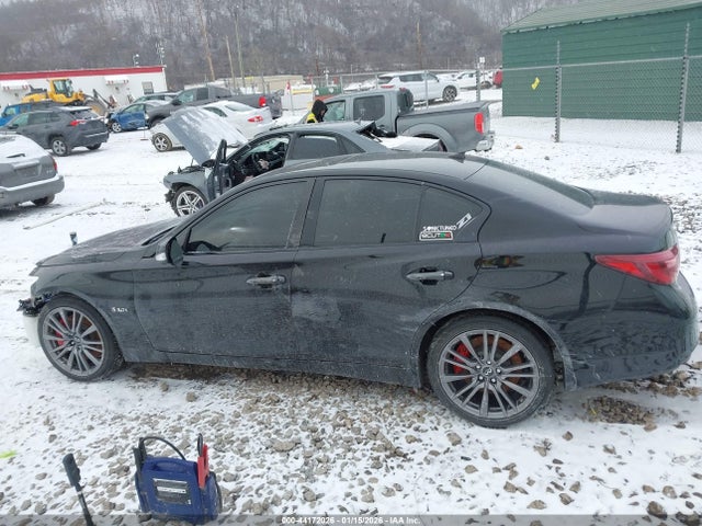 44172026 :رقم المزاد ، JN1FV7AR5JM481409 vin ، 2018 Infiniti Q50 3.0t Red Sport 400 مزاد بيع
