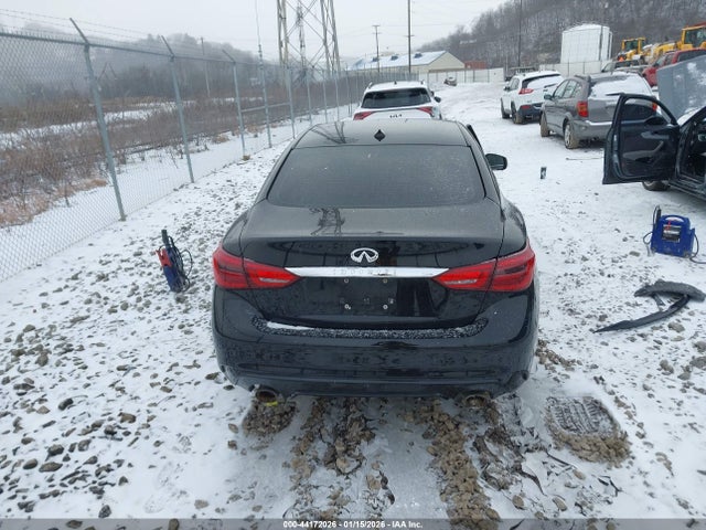 44172026 :رقم المزاد ، JN1FV7AR5JM481409 vin ، 2018 Infiniti Q50 3.0t Red Sport 400 مزاد بيع