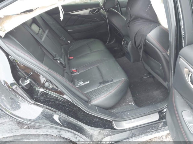 44172026 :رقم المزاد ، JN1FV7AR5JM481409 vin ، 2018 Infiniti Q50 3.0t Red Sport 400 مزاد بيع