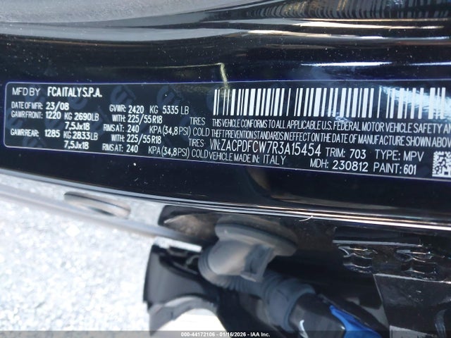 Продажа на аукционе авто 2024 Dodge Hornet R/t, vin: ZACPDFCW7R3A15454, номер лота: 44172106