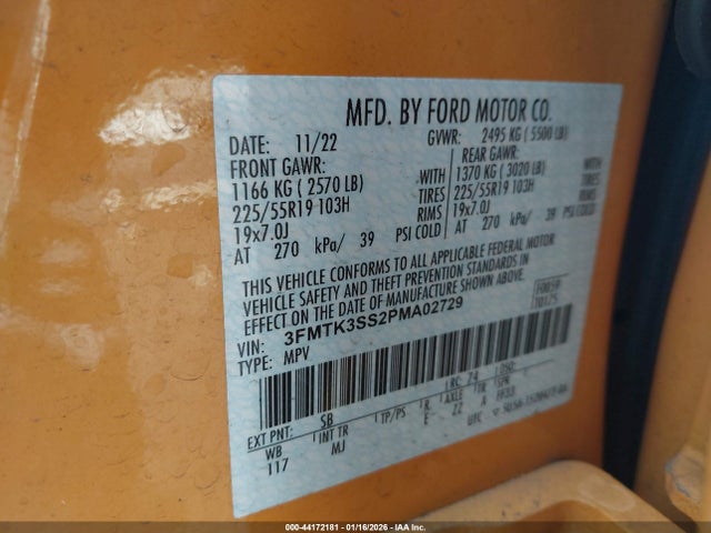Ford Mustang Mach-e Premium 2023 3FMTK3SS2PMA02729 Image 9