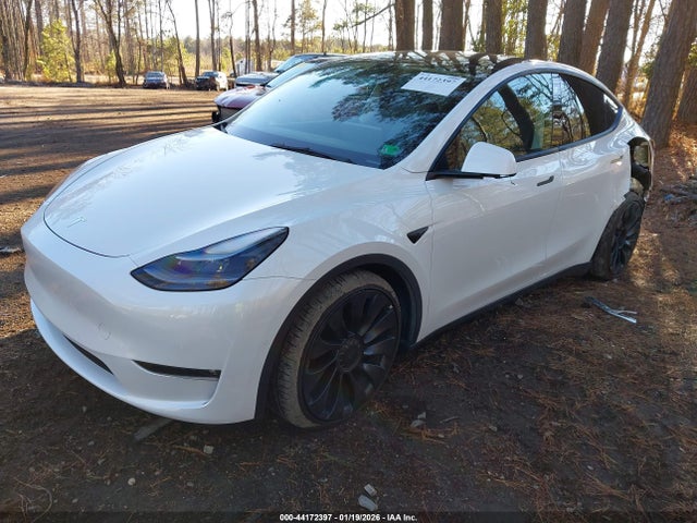 2022 TESLA MODEL Y 7SAYGDEF4NF376571 Photo 1