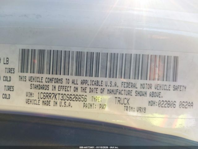 2013 RAM 1500 1C6RR7KT3DS626656 Photo 8