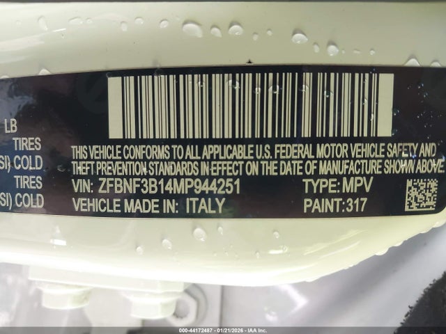 2021 FIAT 500X ZFBNF3B14MP944251 Photo 8