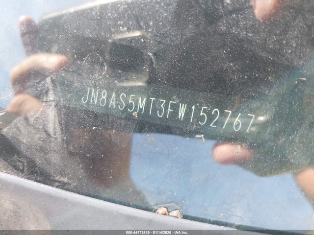 JN8AS5MT3FW152767 Nissan Rogue Select S
