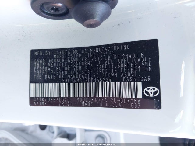 Toyota Corolla Xse 2023 5YFT4MCE8PP155234 Image 9