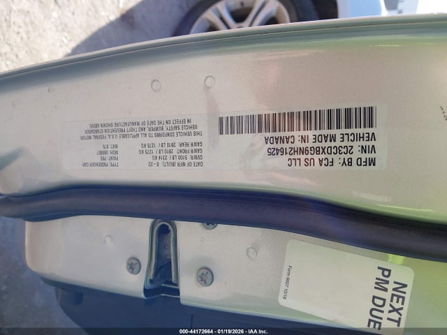 Продажа на аукционе авто 2022 Dodge Charger Sxt Rwd, vin: 2C3CDXBG9NH216425, номер лота: 44172664