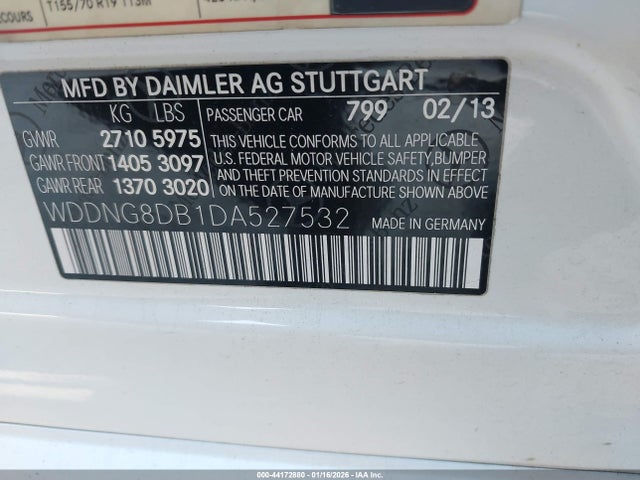 2013 MERCEDES-BENZ S 350 BLUETEC WDDNG8DB1DA527532 Photo 8