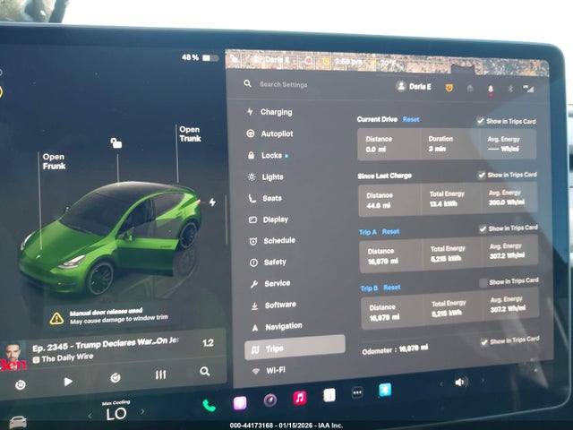 Aukcja sprzedaży 2025 Tesla Model Y Performance Dual Motor All-wheel Drive, vin: 7SAYGDEF8SA375691, numer aukcji: 44173168