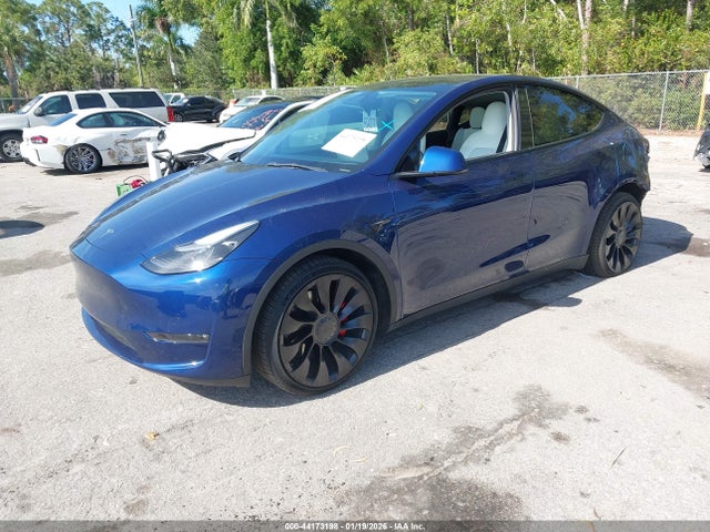 Aukcja sprzedaży 2022 Tesla Model Y Performance Dual Motor All-wheel Drive, vin: 7SAYGDEFXNF467621, numer aukcji: 44173198