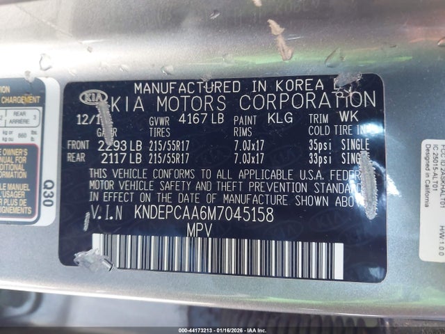 KNDEPCAA6M7045158 KIA Seltos Lx