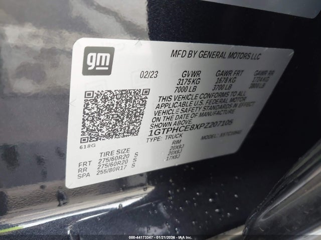 1GTPHCE8XPZ207105 GMC Sierra 1500 2wd Short Box Elevation