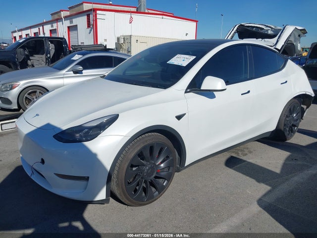 2022 TESLA MODEL Y 7SAYGDEF4NF558125 Photo 1