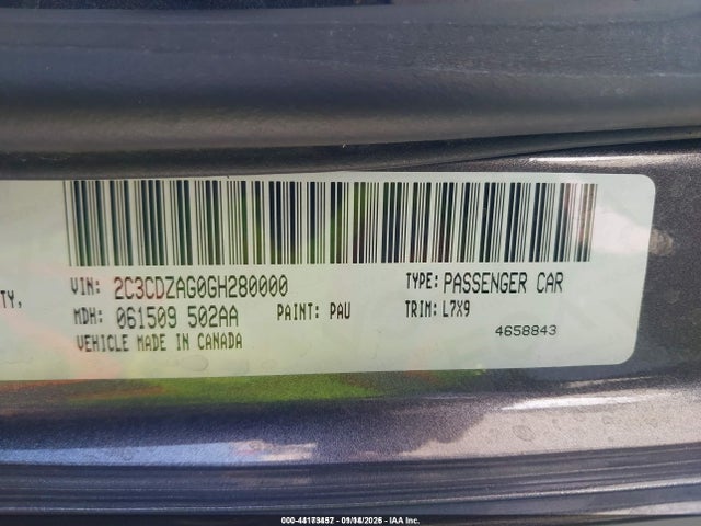 Продажа на аукционе авто 2016 Dodge Challenger Sxt, vin: 2C3CDZAG0GH280000, номер лота: 44173457